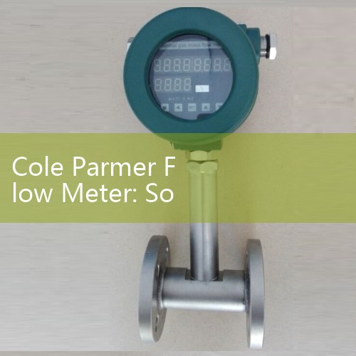 Cole Parmer Flow Meter: Sourcing High Precision Laboratory Fluid Senses Brands